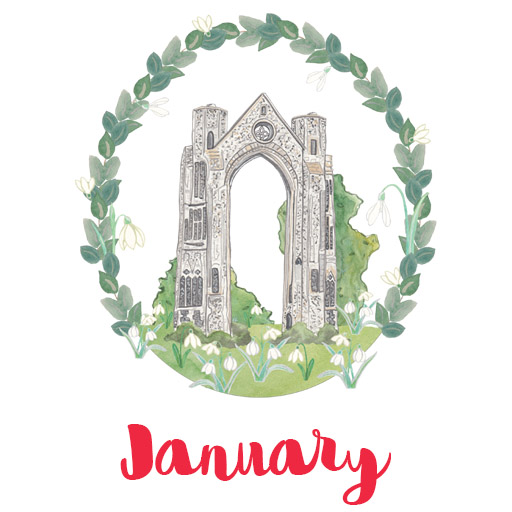 January Calendar page