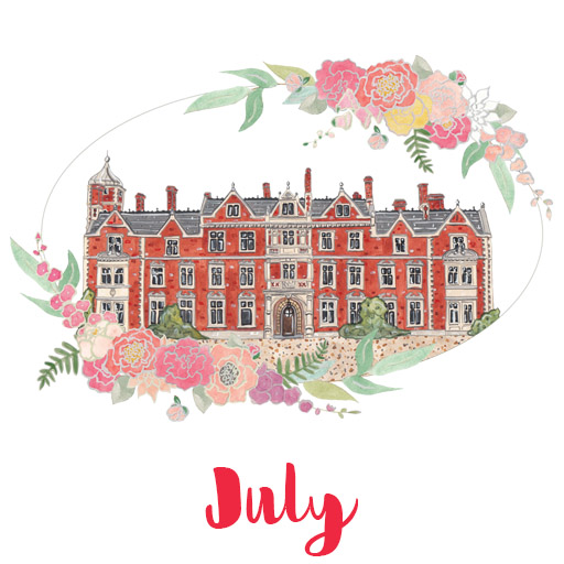 July Calendar page