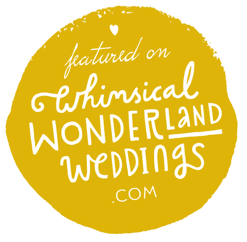 Frog & Pencil Whimsical Wonderland Wedding Badge